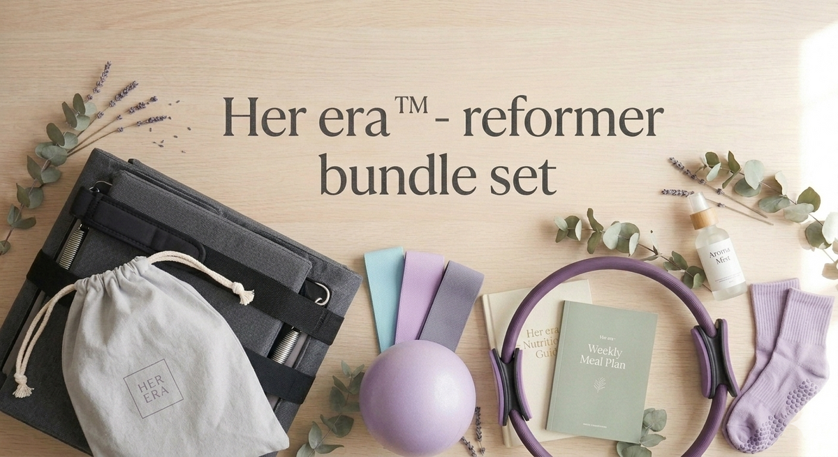 Her Era™ Reformer Starter Bundle⭐️+ nutrition guide & Meal plan
